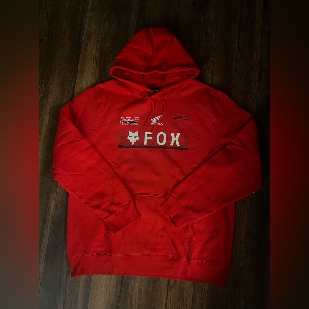 NWT Men’s Size XL Fox Racing Pullover Fleece Hoodie. - Picture 2 of 8